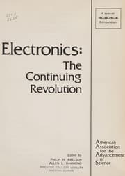 Tapa de Electronics, the continuing revolution