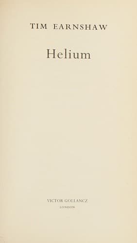 Tapa de Helium