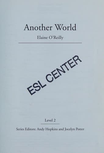 Tapa de Another World, Level 2, Penguin Active Readers