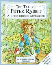 Tapa de The Tale of Peter Rabbit Sticker Rebus Book (World of Beatrix Potter)