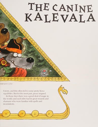 Tapa de The canine Kalevala