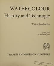 Tapa de Watercolour, history and technique