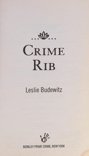 Tapa de Crime Rib