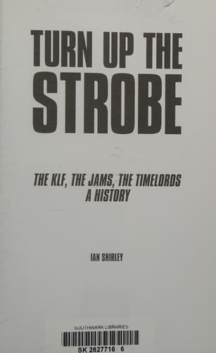 Tapa de Turn up the Strobe