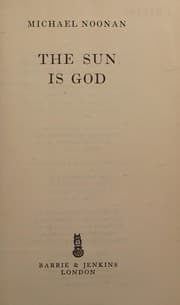 Tapa de The sun is God