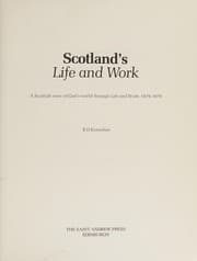 Tapa de Scotland's Life and work'