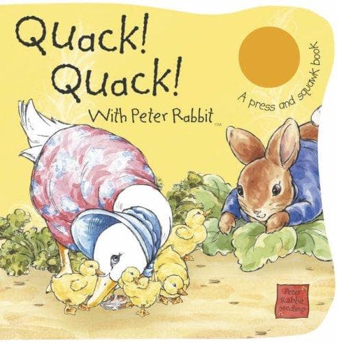 Tapa de Quack Quack with Peter Rabbit (Potter)