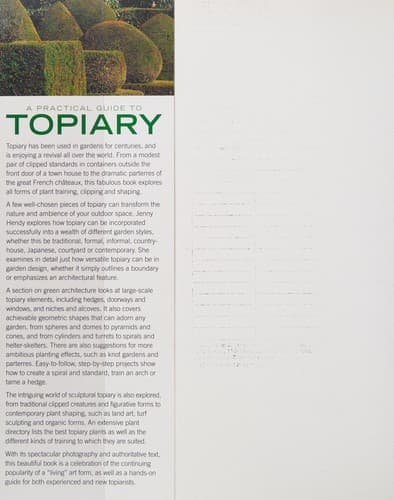 Tapa de Practical Guide to Topiary