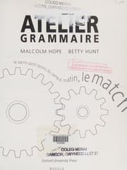 Tapa de Atelier grammaire