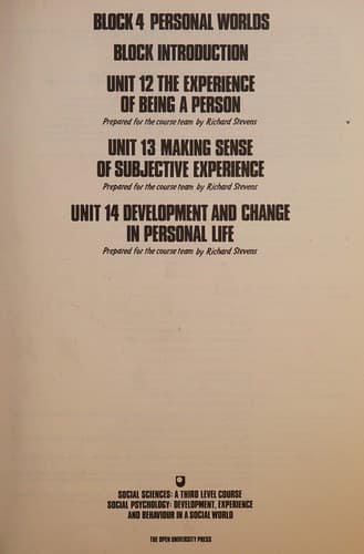 Tapa de Social Psychology