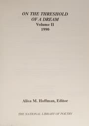 Tapa de On the threshold of a dream