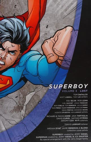 Tapa de Superboy