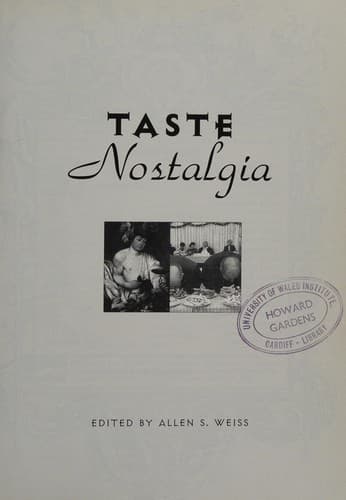 Tapa de Taste nostalgia