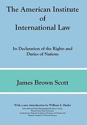 Tapa de The American Institute of International Law