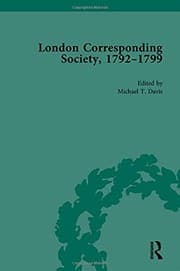 Tapa de London Corresponding Society, 1792-1799