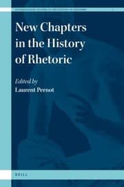 Tapa de New chapters in the history of rhetoric