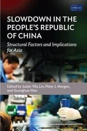 Tapa de Slowdown in the People's Republic of China
