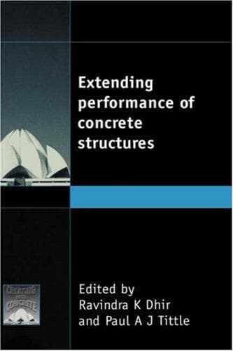 Tapa de Extending performance of concrete structures