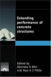 Tapa de Extending performance of concrete structures