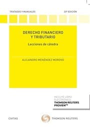Tapa de Derecho Financiero y Tributario. Lecciones de cátedra