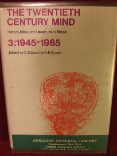 Tapa de The Twentieth-century mind