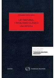Tapa de Ley natural y realismo clásico
