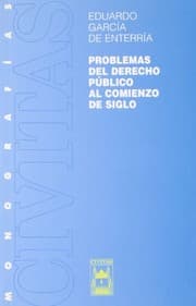 Tapa de Problemas del Derecho Público al Comienzo de Siglo.