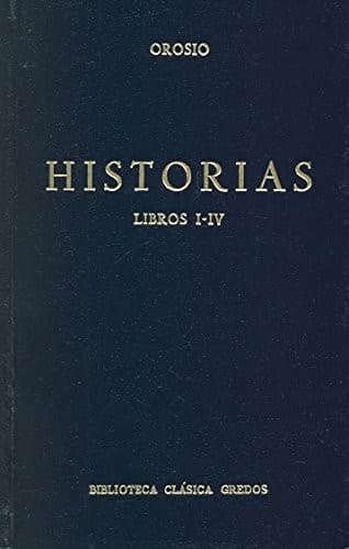 Tapa de Historias Orosio