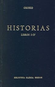 Tapa de Historias Orosio