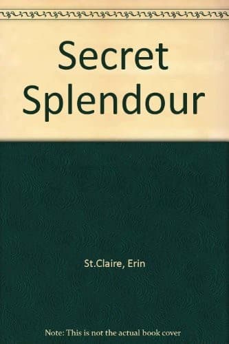 Tapa de A secret splendour.