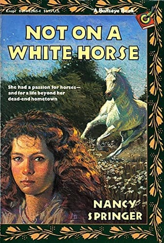 Tapa de Not on a white horse