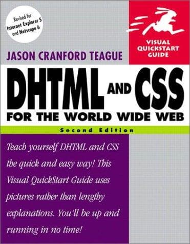 Tapa de DHTML and CSS for the World Wide Web