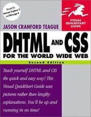 Tapa de DHTML and CSS for the World Wide Web