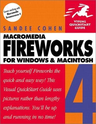 Tapa de Macromedia Fireworks 4 for Windows and Macintosh