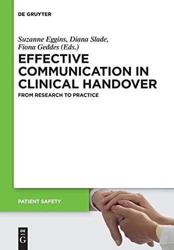 Tapa de Effective Communication in Clinical Handover