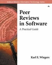 Tapa de Peer Reviews in Software