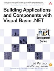 Tapa de Building applications and components with Visual Basic .NET