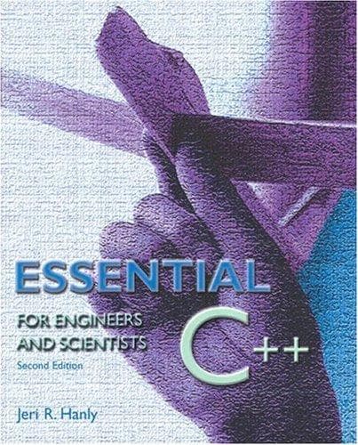 Tapa de Essential C++ for Engineers and Scientists (2nd Edition)