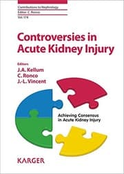Tapa de Controversies in acute kidney injury