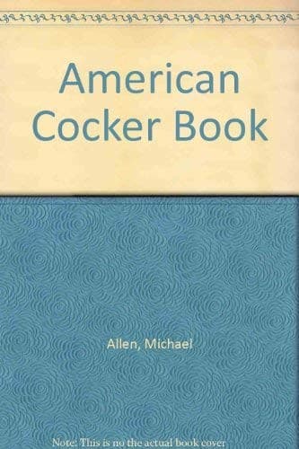 Tapa de The American Cocker book