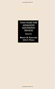 Tapa de Thin Films for Advanced Electronic Devices