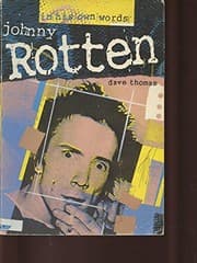 Tapa de Johnny Rotten in his own words