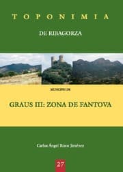 Tapa de Toponimia de Ribagorza. Municipio de Graus III