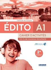 Tapa de EDITO A1 CAHIER D'EXERCICES ED22