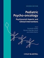 Tapa de Pediatric psycho-oncology