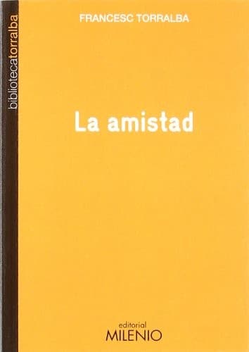 Tapa de La amistad
