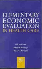 Tapa de Elementary economic evaluation in health care