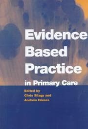 Tapa de Evidence based practice in primary care