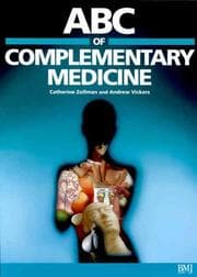 Tapa de ABC of complementary medicine