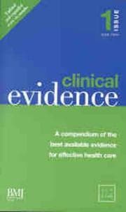 Tapa de Clinical Evidence